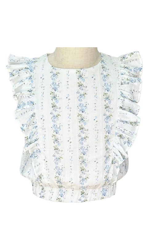 Rowen Top in Secret Garden by PLEAT