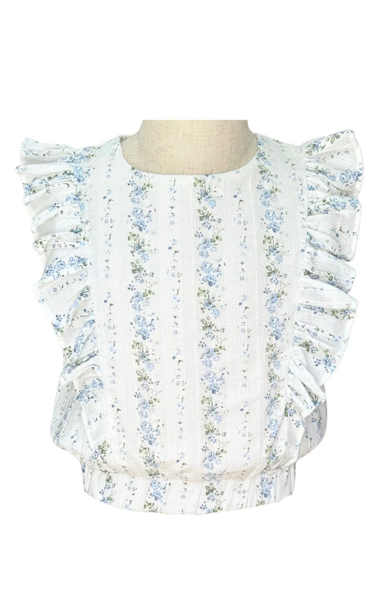 Rowen Top in Secret Garden by PLEAT