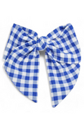 Game Day Checkered Hair Bow