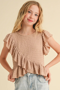 Ansley Ruffle Top