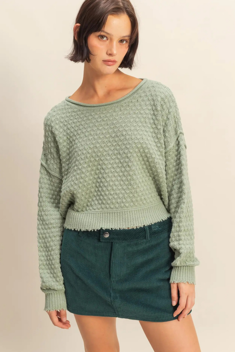 Amber Textured Sweater