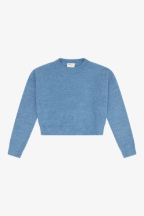 Sherpa Crew Neck Sweater By Tenly