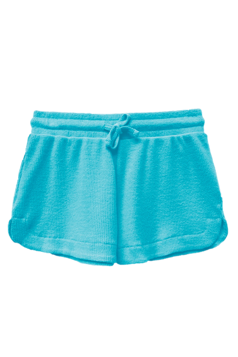 Girls Soft Waffle Short by Suzette