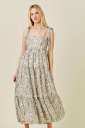 The Elaine Midi Floral Dress