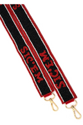 UGA Theme Beaded Crossbody Strap