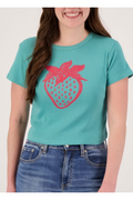 Strawberry Baby Tee By Girl Dangerous