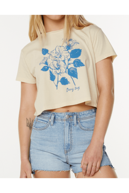 ROXY Sunny Days Cropped Tee