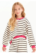 Stripe French Terry Sweatshirt