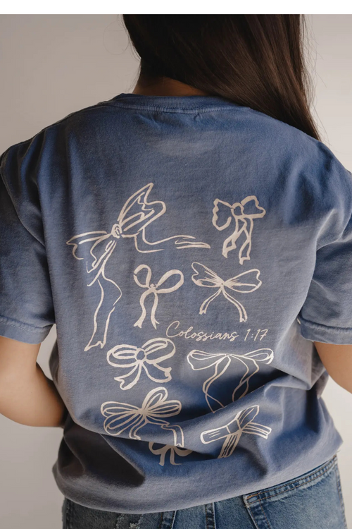 He Holds All Together Crew Neck  T-Shirt