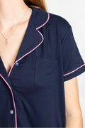 Elizabeth Button Up Sleep Shirt
