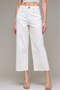 Nori Sea Salt WIde Leg Crop Jean By Hidden