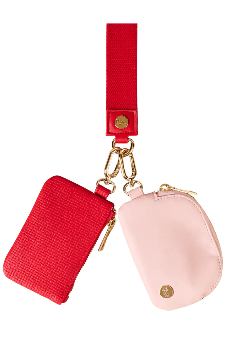 Dynamic Duo Pouch  Wristlet-Partners in Crime