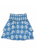 The Scottie Skirt in Lapis by PLEAT