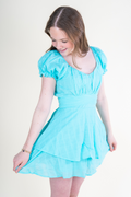 Juniors Delilah Gauze Dress by Katie J NYC