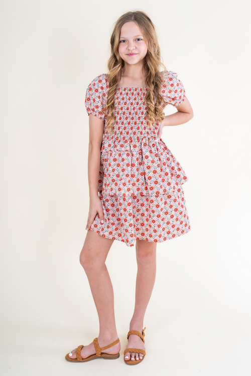 The Lexi Dress in Poppy by PLEAT