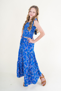 Tween Sunny Tie Top in Floral Cascade by Katie J NYC