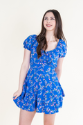 Juniors Delilah Dress in Floral Cascade by Katie J NYC