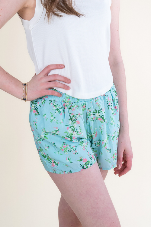 TENLY Floral Shorts