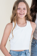 Ribbed Racerback by TENLEY