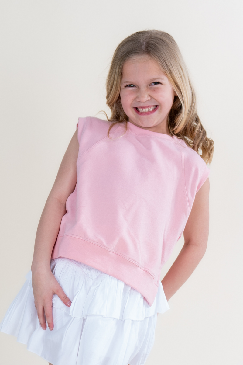 French Terry Raglan Tank by TENLY