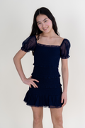 Tween Laila Dress in Evening Blue by Katie J NYC