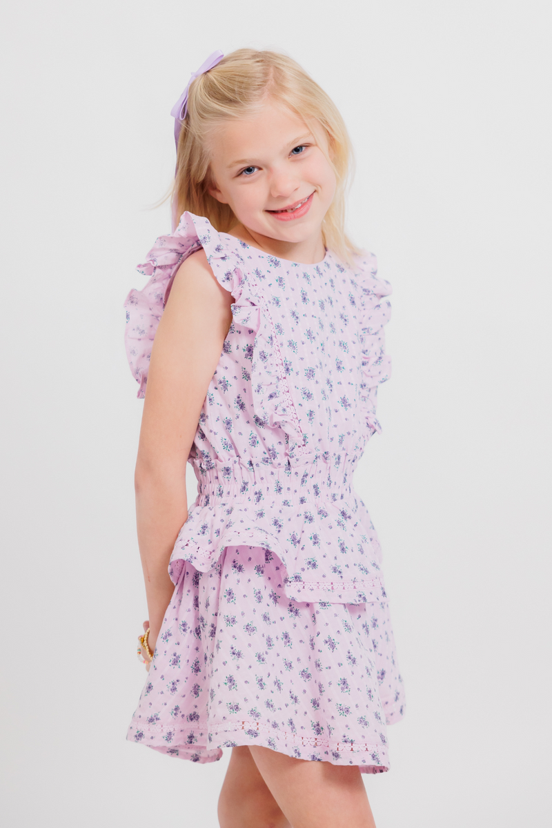 The Rowan Top in Bouquets by PLEAT