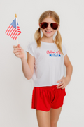 Chillin' in the USA Sleeveless Shirt By Sweet Soul