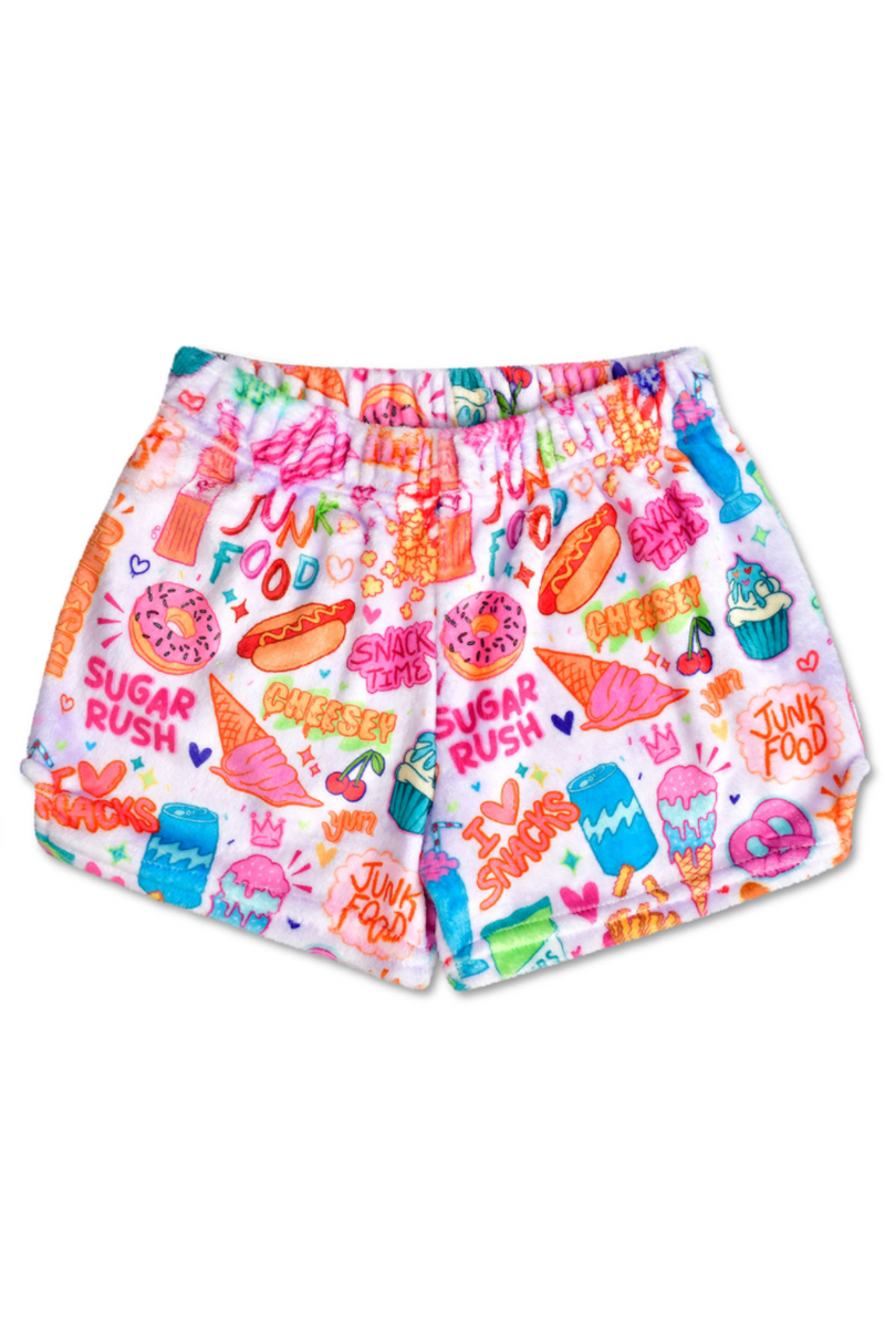 Corey Paige Junk Food Plush Shorts by iScream
