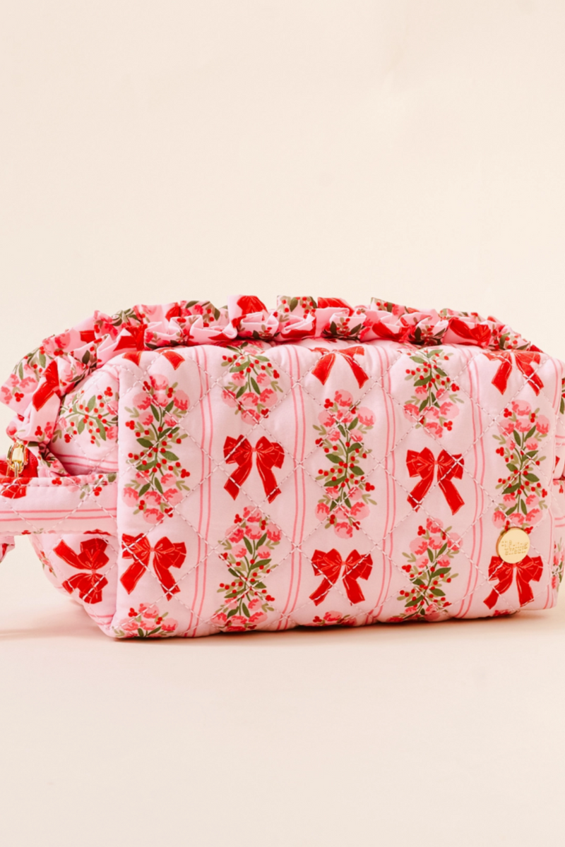 Oh So Merry Essentials Quilted Cosmetic Pouch