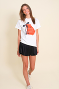 High Waisted Pleated Tennis Skort