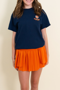 High Waisted Pleated Tennis Skort