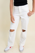 Katie J Tween Montana White Denim