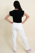 Katie J Tween Montana White Denim
