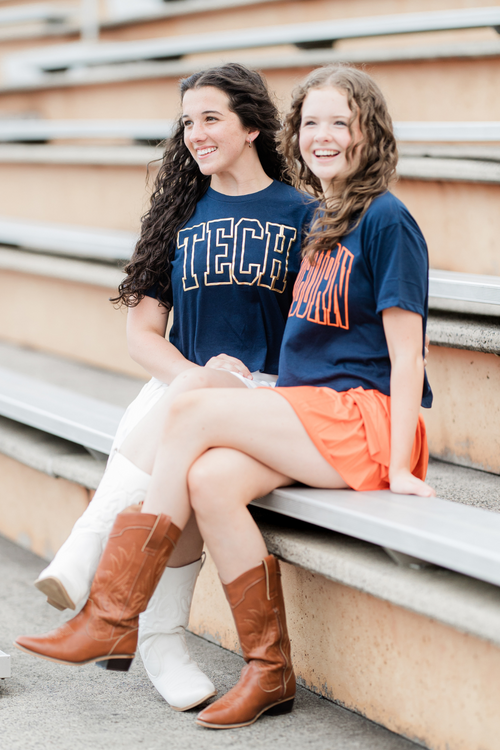 GA TECH Next Level Crop Tee