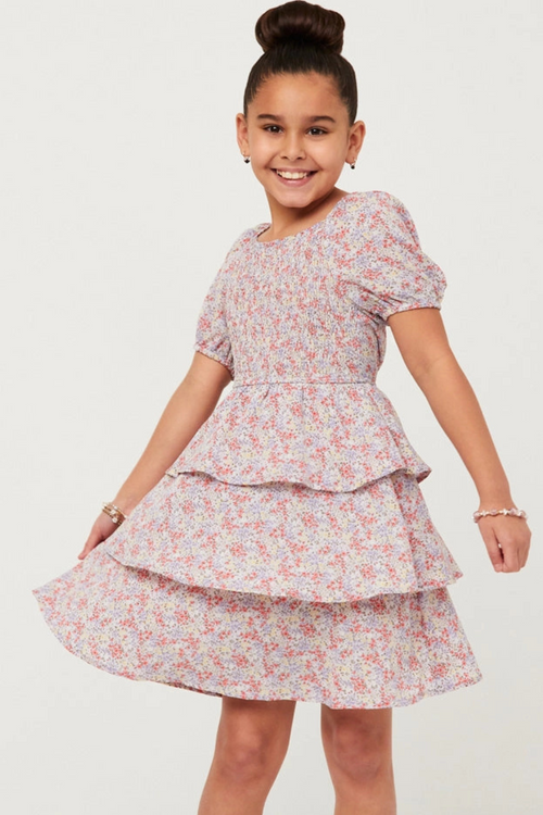 Maeve Floral Tiered Dress