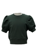 Riley Short Sleeve Puff Sweatshirt by PLEAT