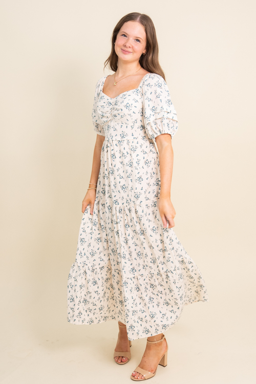 The Nikki Floral Maxi Dress