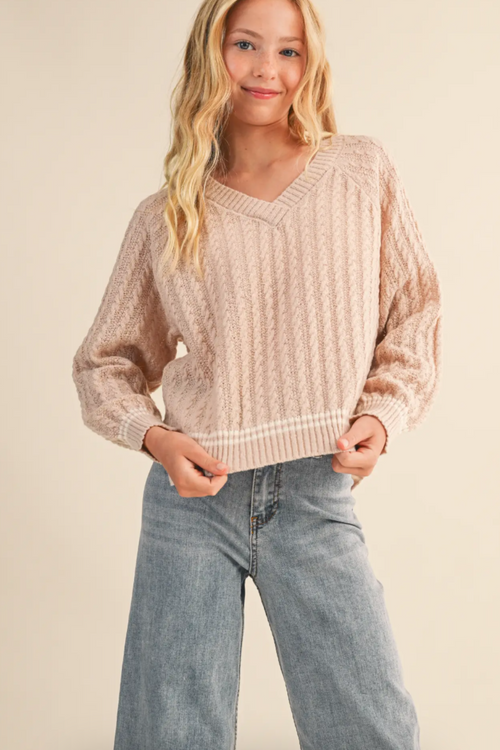 Becca V Neck Sweater