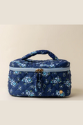 Glam & Go Quilted Cosmetic Bag-Endless Daydream Navy