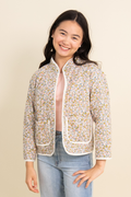 Kristi Floral Jacket By Love Daisy