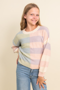 Stella Pastel Stripe Sweater By Love Daisy