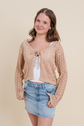 Teresa Tie Front Cardigan