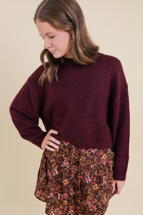 Lindsey Crop Sweater