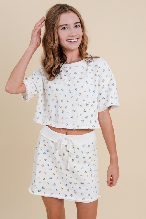 Floral Dreams Top & Skort Set