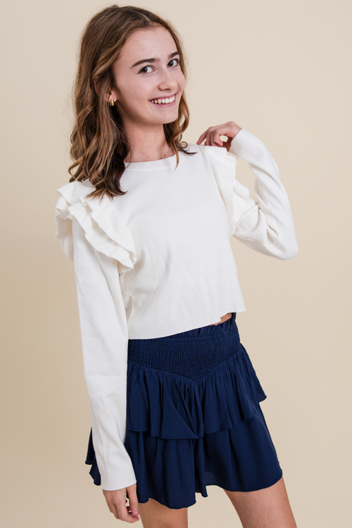 Tween Isla Long Sleeve Top by Katie J