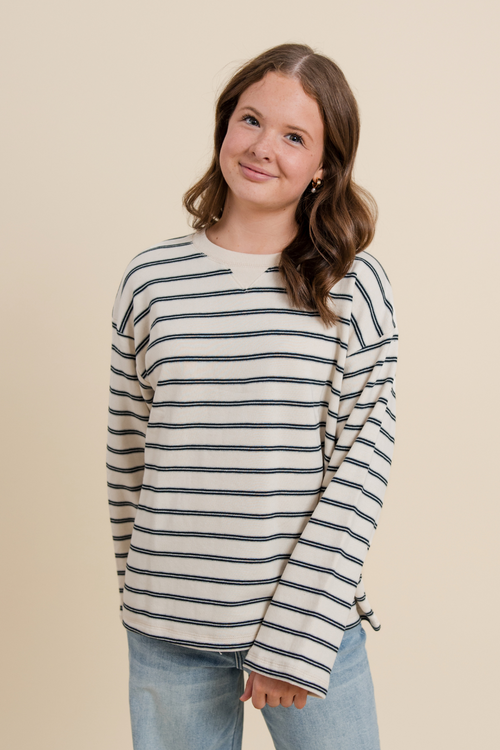 Peyton Stripe Pullover