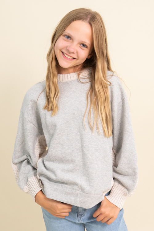 Matilda Contrast Raglan Top