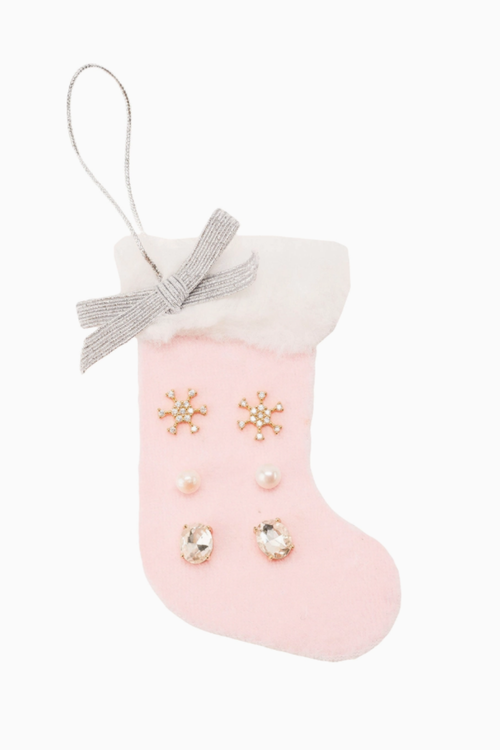 Clara Stocking Post Trio