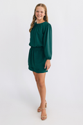 Ruby Dress in Green by PLEAT