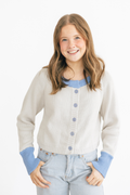 Color Block Cutie Cardigan